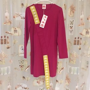 Kappa 222 Banda Aokoro Active Logo Tape Dress